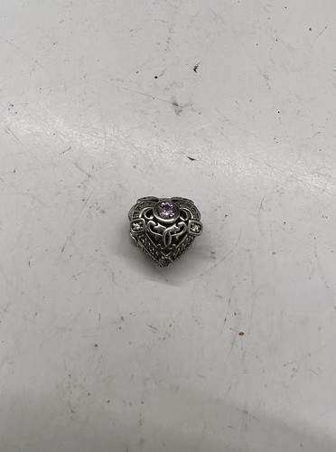 Pandora Sterling Silver Opulent Heart Charm 791964czo
