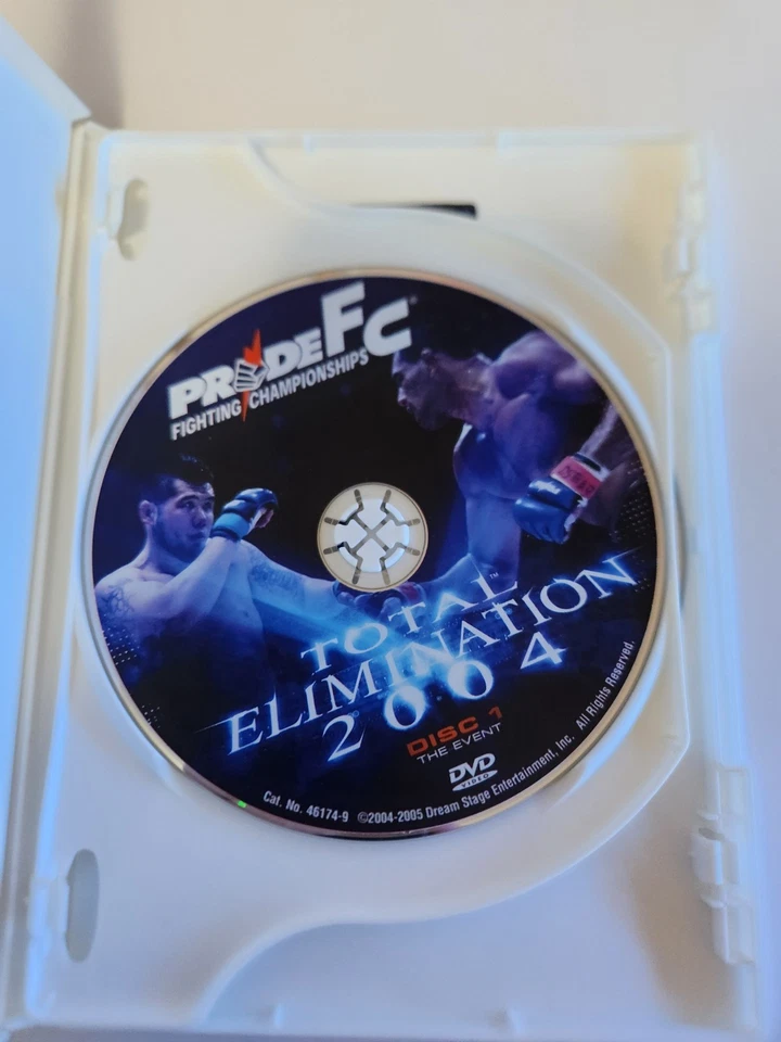 Pride FC : Total Elimination 2 Discs (MMA DVD, 2004) - Image 3 of 3