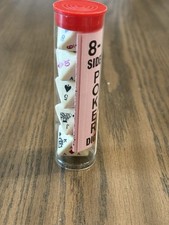 a set of 8-sided poker dice by Koplow Games