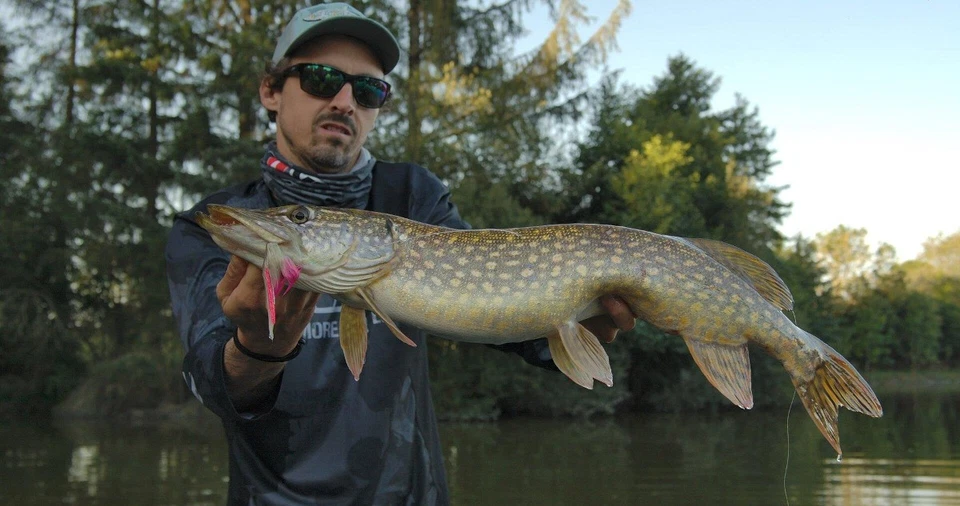 VMC Twitchin Jig Glow Shrimp Cocktail UV 21g - Bild 3 von 4