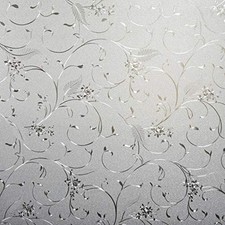 Static Cling Non-Adhesive Window Film Frosted Glass Bathroom Door Decoration
