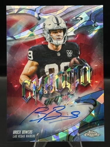 2025 Topps Chrome Brock Bowers Base (RAW)