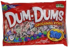 Dum Dum Pops Original Pops - Blue Raspberry, Butterscotch, Watermelon, Sour for