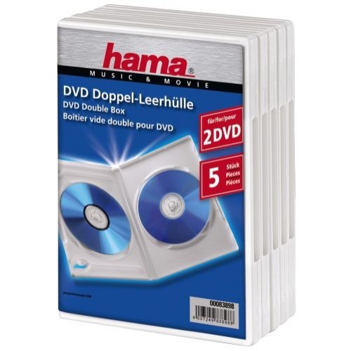 Hama DVD DO-LH WEISS 5P. (00083898) Media for sale online | eBay UK