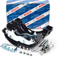 Bosch 0986487753 Bremsbacken + Federnsatz Handbremse FüR Ford Fiesta VI Ka+ III
