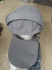 Passeggino trio inglesina Electa GRIGIO perfetto completo di tutti gli accessori