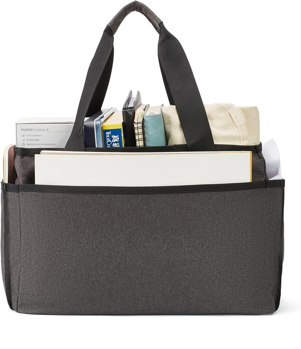 Craft Bag, Art Organizer Tote,Cleaning Supply Caddy, Car for Grey
