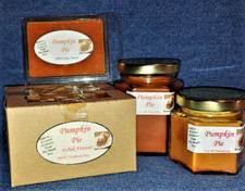 NEW Hand Poured Bakery Scents Soy Candles, Tarts Votives - Pumpkin Pie