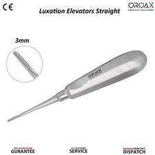 Dental Luxation Tooth Extraction Root Elevator 3mm Oral Surgery Instruments