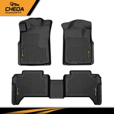 Fit For Toyota Tacoma 2005-2011 Double Cab All Weather Car Liners Floor Mats TPE