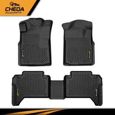 #ad #ad Fit For Toyota Tacoma 2005 2011 Double Cab All Weather Car Liners Floor Mats TPE $55.09