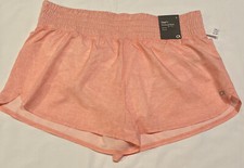 GAP Fit Runaround Short Mid Rise Lined Wicking Orange NWT Large