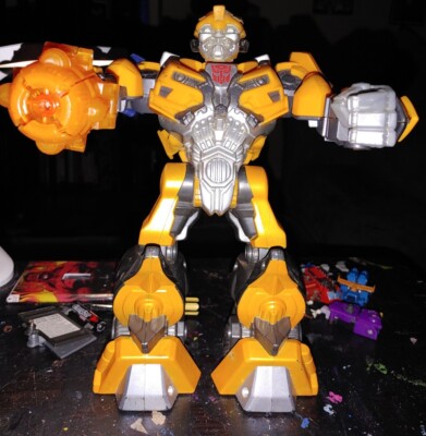 2009 Hasbro Transformer 10'' Bumblebee Sound & Lights Work - Many Transformers