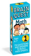 Brain Quest Grade 1 Math, Revised 2nd Edition - Cards - GOOD