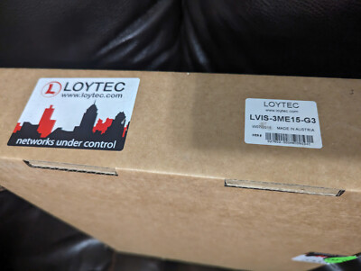 Loytec LVIS-3ME15-G3 Touch Panel with 15  Display, Multi-Protocol, White NEW