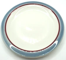 Trend Syracuse Norwal Plate #3 Plate 5"1/4"wide Blue Red