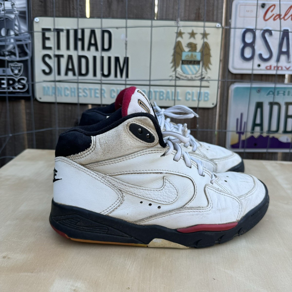 Size 7 - VTG 1993 NIKE DRIVING FORCE OG FLIGHT AIR JORDAN RARE | eBay