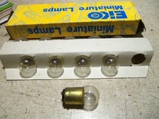 NEW Eiko E72 Miniature Lamps 22V 18A Box of 10 FREE SHIPPING 