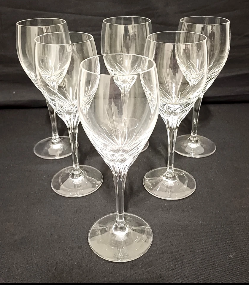 6x Weingläser NACHTMANN YVONNE Bleikristall H/D: 18,3 x 6 cm Gew. 194 Gramm - Bild 2 von 4