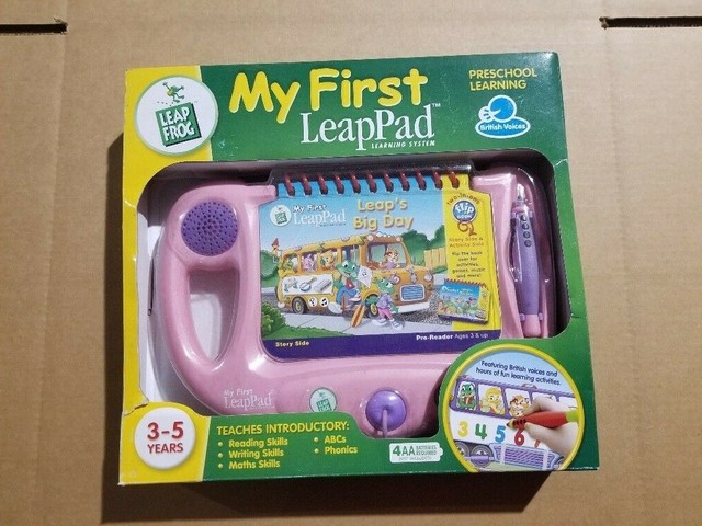 LeapFrog My First LeapPad Learning System Pink Electronics Features for sale online | eBay