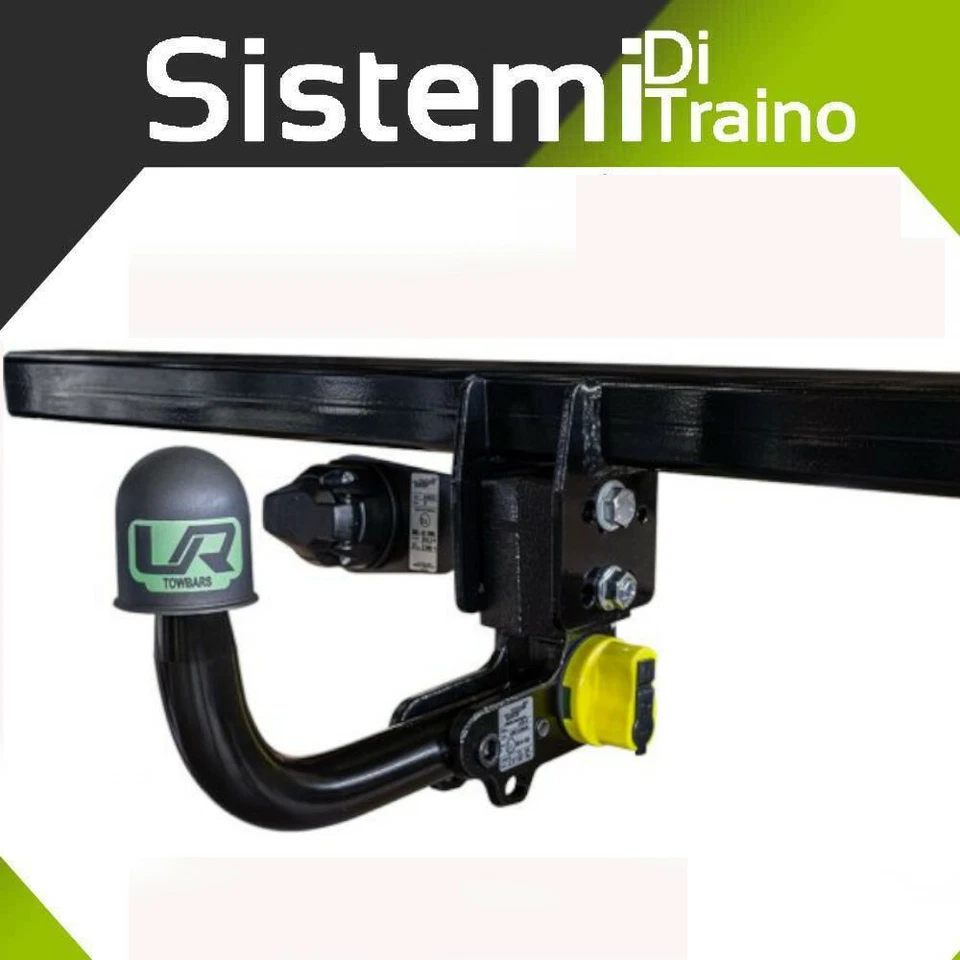 UMBRA RIMORCHI GANCIO TRAINO VERTICALE ESTRAIBILE PER LANCIA MUSA MONOVOLUME 2004-2007