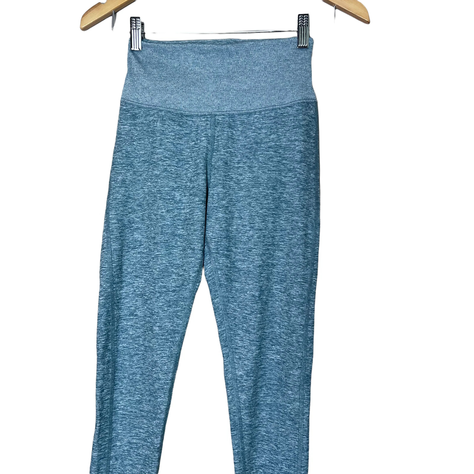 alo-yoga alosoft lounge ribbed full length wide waist leggings
