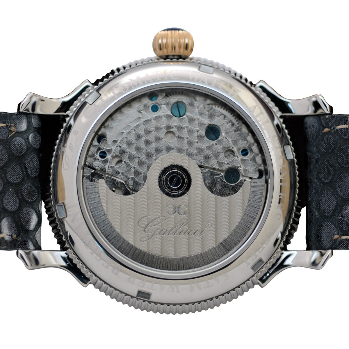 Gallucci Gents Fashion Automatic Wrist Watch with Double Balance