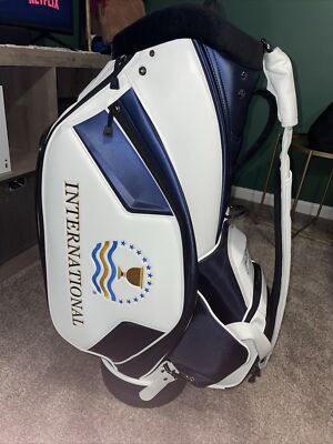 President's Cup 2015 INTERNATIONAL TEAM Golf Bag Player Used
