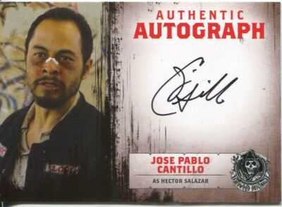 Sons Of Anarchy Staffeln 1-3 Autogrammkarte A22 Jose Pablo Cantillo als Hector