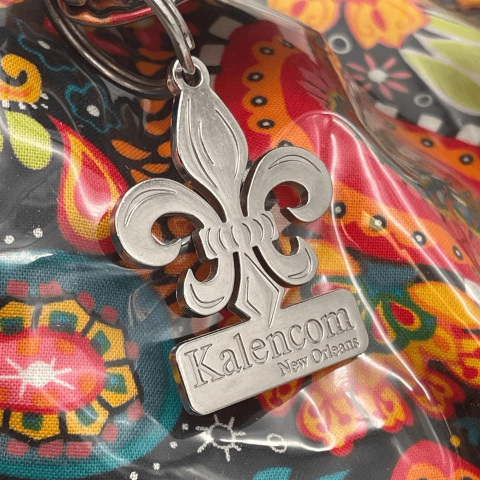 KALENCOM New Orleans Baby Bag with Pouch One Size Multicolor Paisley Laminated - Image 4 of 4