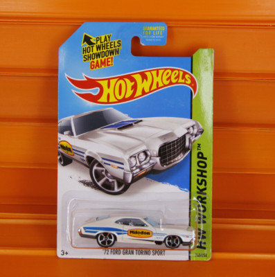 Hot Wheels - 2014 - '72 FORD GRAN TORINO SPORT (Weiß) Performance 8/10 - 248/250