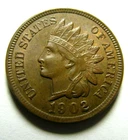 1902 Indian Cent Brilliant Uncirculated
