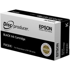 Epson Discproducer PP-100/PP-50 BLACK Ink Cartridge PJIC6-C13S020452 exp 10/25