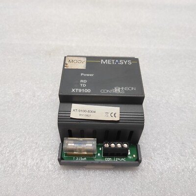 JOHNSON CONTROLS XT-9100-8304 CONNECTS XP TO DX MODULE 24V | eBay