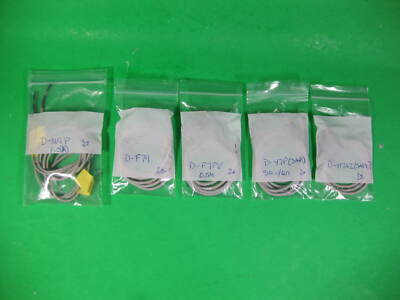 SMC D-M9P (3x) D-F79 (2x) D-F7PV (2x) D-Y7P (2x) D-H7A2 (1x) 0.5m (1 Lot) - New 