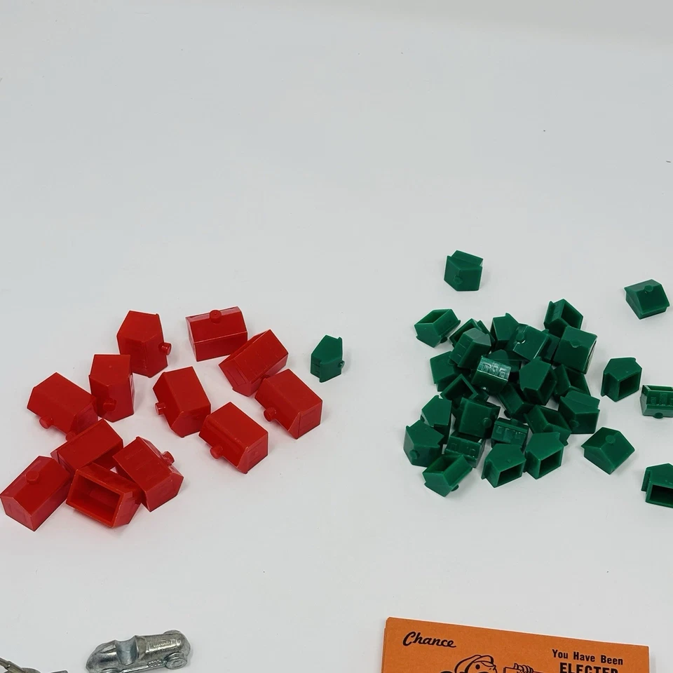 Monopoly Edición 1985 Clásico Repuestos Fichas Dinero Tarjetas Casa Hotel Foto 3 de 4