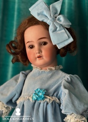 Antique German Goebel B3 22  Doll Bisque Head Composition Body
