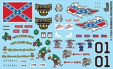Gofer-Racing Bubba's Favorites - Plastic Model Decals - 1/24-1/25 Scale - #11054