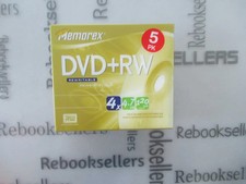 Memorex 4.7GB DVD RW Media 5-Pack  Discontinued by Manufacturer 