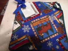 4 Kay Dee Designs Kitchen Crate Christmas dinner napkins brand-new low shipping!