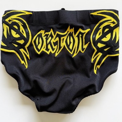 Pro wrestling trunks randy orton style wrestling gear tights brand