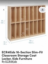 Preschool Cubby Lockers Heavy Duty Coat Locker for Kids