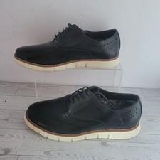 Bruno Marc New York Grandwing Mens black Oxford Dress Sneaker Shoe Size 9 New