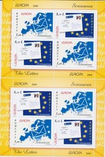 2008 EUROPE CEPT Romania 2 Sheets /Sheet Letters MNH**