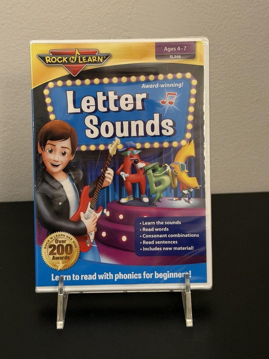 【中古】「非常に良い」Rock N Learn: Letter Sounds [DVD] [Import] Rock N Learn: Letter Sounds (DVD, 2015) • Brand New Sealed