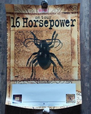 16 Horsepower Secret South Tour Plakat Poster A1 2000 Rock Sixteen