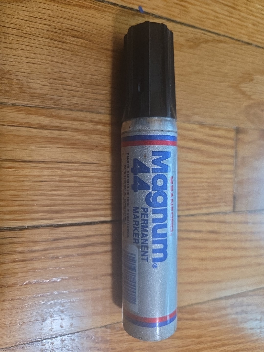 NOS VINTAGE Sanford Magnum 44 Permanent Marker Smelly Black 