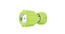 Heavy-Duty Twist Garden Hose Nozzle Adjustable Spray Metal 100 PSI Leak-Free