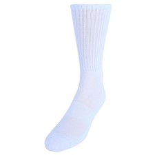 CTM Men's Dry and Cool Cushioned Crew Socks Pack of 2