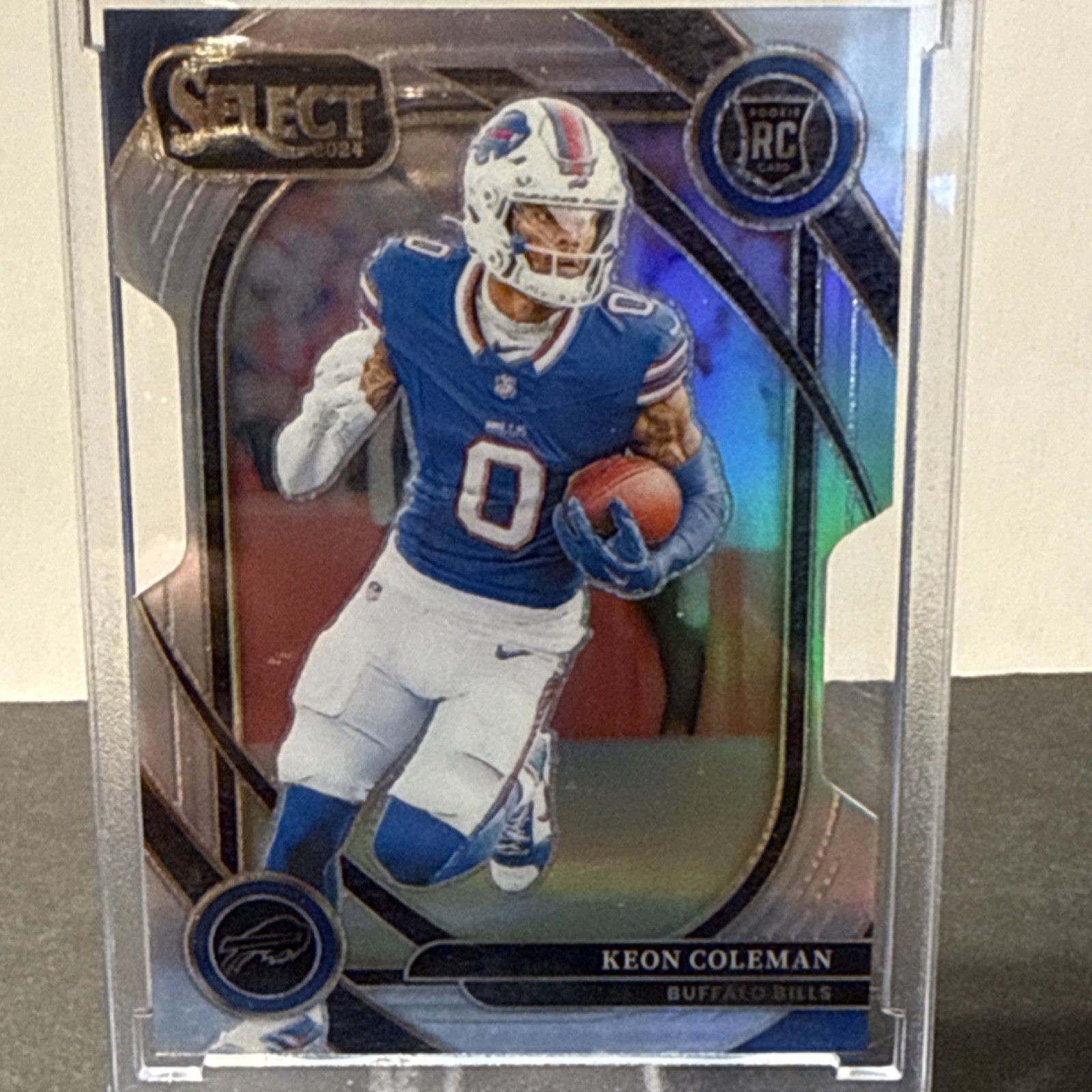 Panini 2024 Select #280 Keon Coleman Buffalo Bills Silver Prizm RC